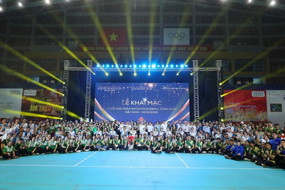 Khai mạc Para Pickleball Bắc Ninh 2026, lan tỏa tinh thần hòa nhập