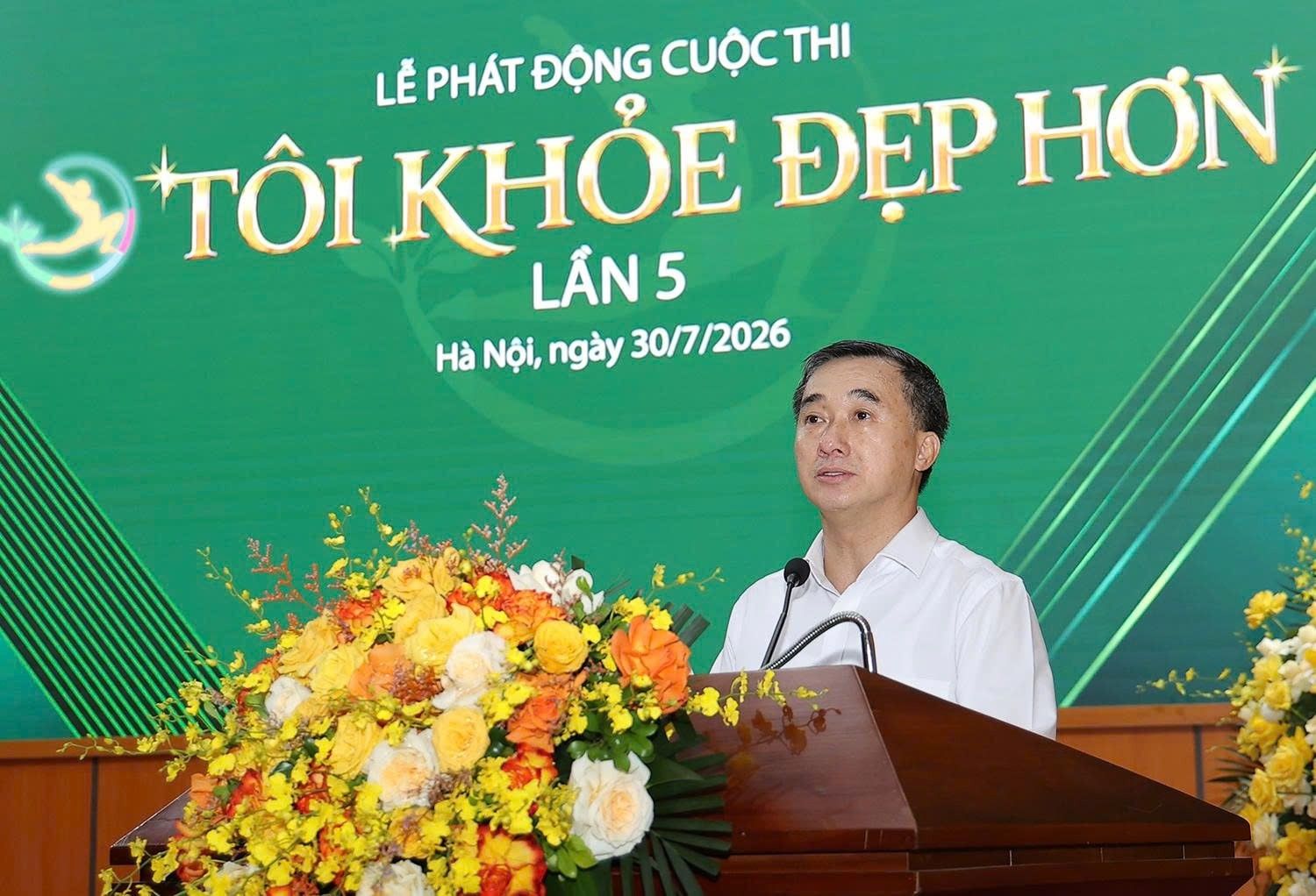 Vận động viên Châu Tuyết Vân làm Giám khảo Cuộc thi “Tôi khỏe đẹp hơn”