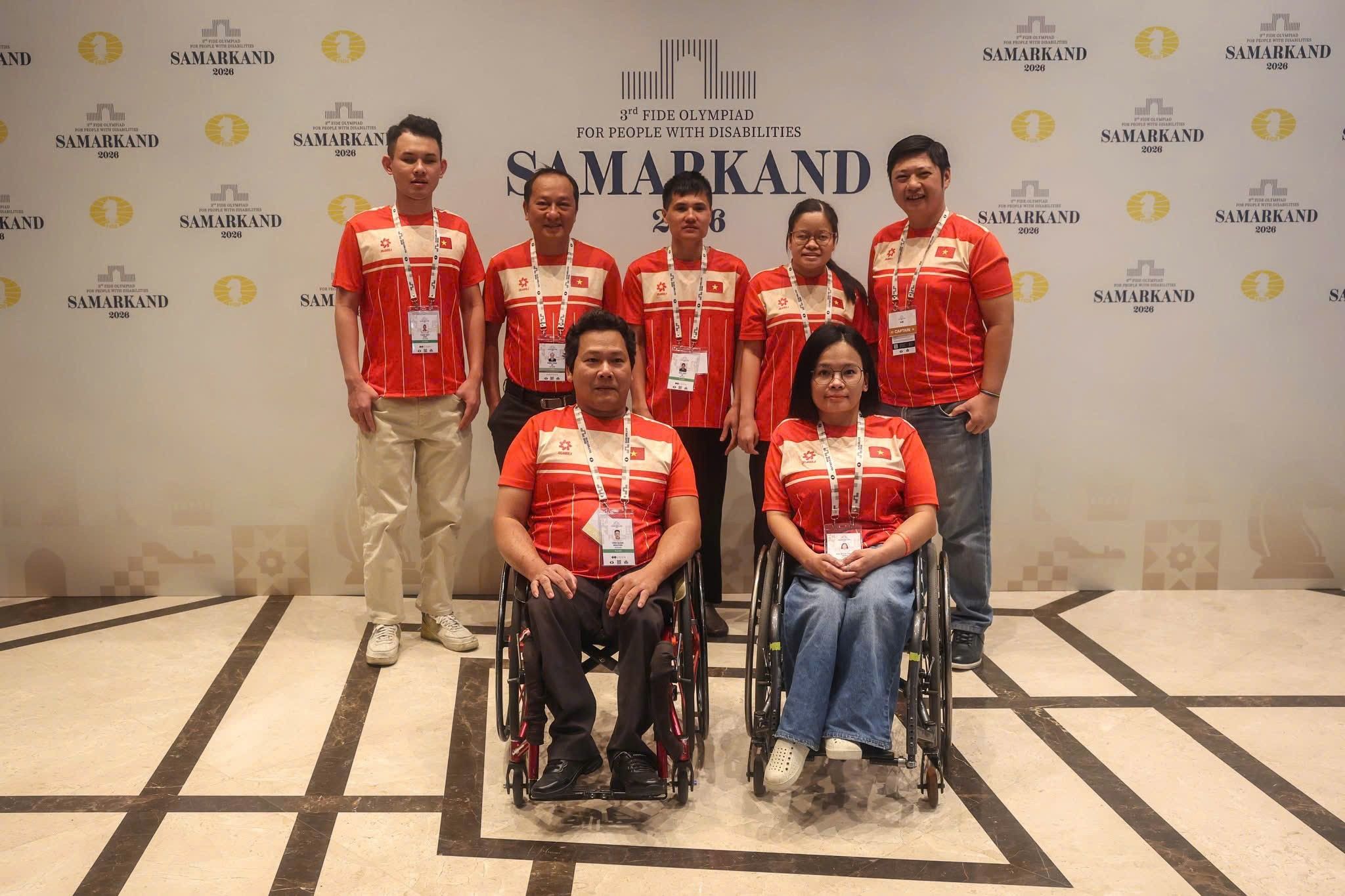 Giải Olympiad cờ Vua Người khuyết tật thế giới lần thứ 3: Việt Nam xếp hạng 16/41