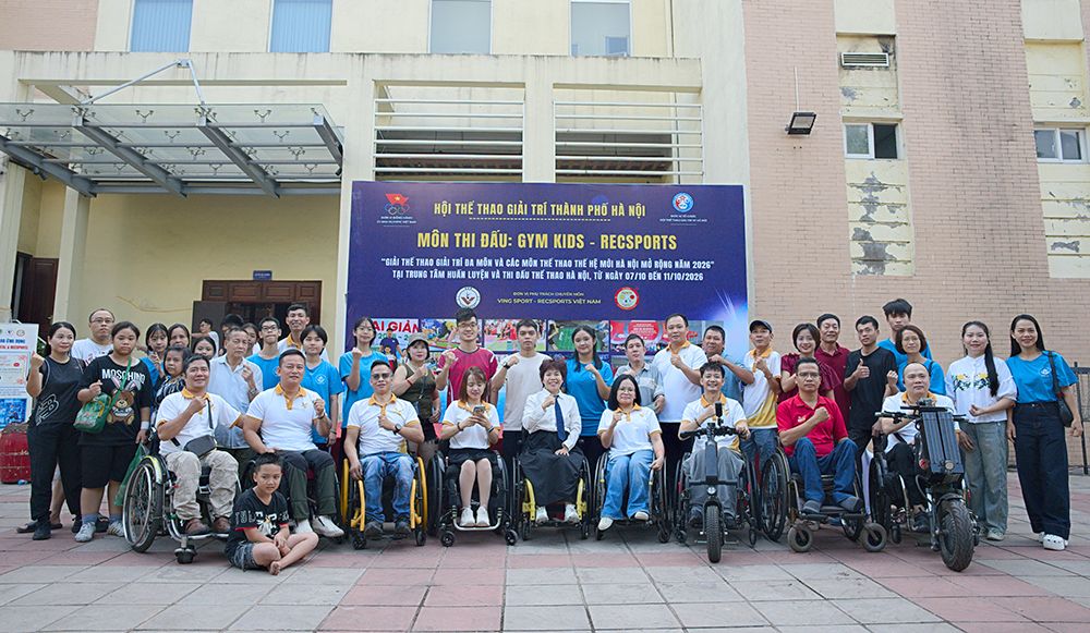 Lan tỏa Phong trào toàn dân tập luyện thể thao từ các hoạt động RecSports dành cho người khuyết tật